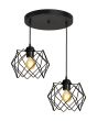 DM-04PENDEL 2/L BLACK ΚΡΕΜΑΣΤΟ ΑΝΙΣΟΠΕΔΟ ΑΡΑΧΝΗ ΜΕΤΑΛΛΙΚΟ Heronia 34-0380