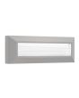 Φωτιστικό επιτοίχιο πλαφονιέρα HER-08 GREY LED εξωτερικού χώρου. Heronia 42-0015