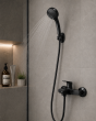Σετ Κεφαλής Ντους Black DC-021002 MRShome  DC-021002