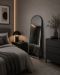 Επιδαπέδιος Καθρέπτης Αλουμινίου 150cm Black MRShome DF-0042000