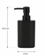Σετ Μπάνιου από PP 3 Τεμαχίων Black MRShome DF-0057001