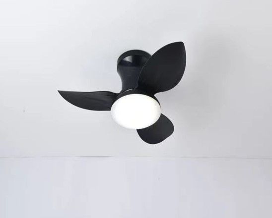 SE LED F65 ADAM BLACK FAN 25W SMART WITH CONTROL 65x65x20cm 3000k-6500k 85-265V 2 YEARS WARRANT HOMELIGHTING 77-50626