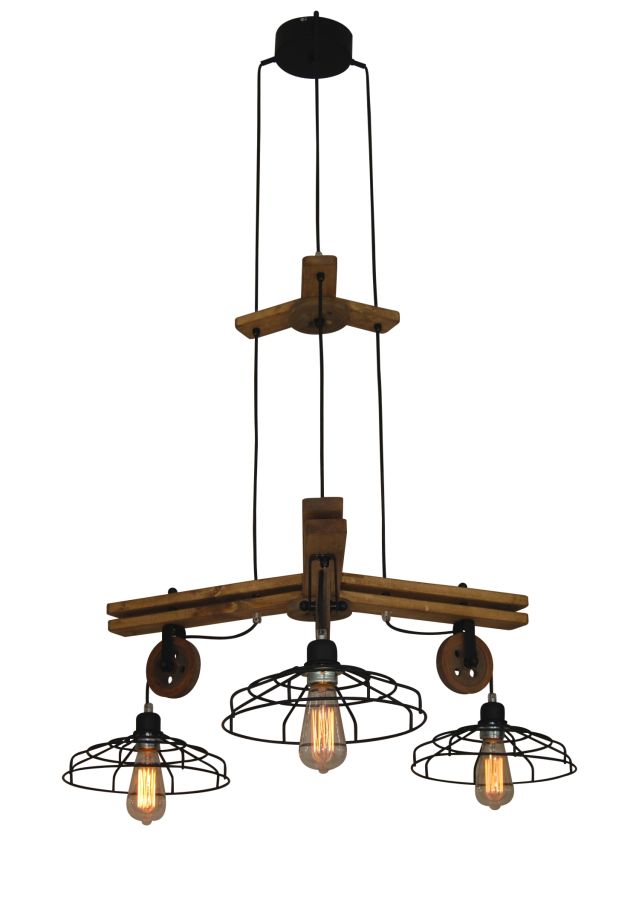 HL-315P - 3 DEON PENDANT HOMELIGHTING 77-3171