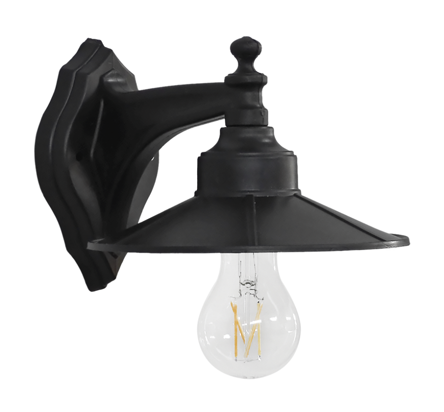 Φωτιστικό τοίχου / απλίκα LP-150AN-S BLACK Heronia 07-1219