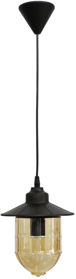 Φωτιστικό κρεμαστό AP-78Κ BLACK Heronia 11-0230