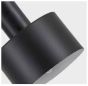 SE21-BL-4-4BL-MS1 ADEPT TUBE Black Pendant Black Metal Shade+ HOMELIGHTING 77-8546