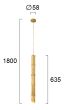 Μονόφωτο Bamboo Viokef 4270500