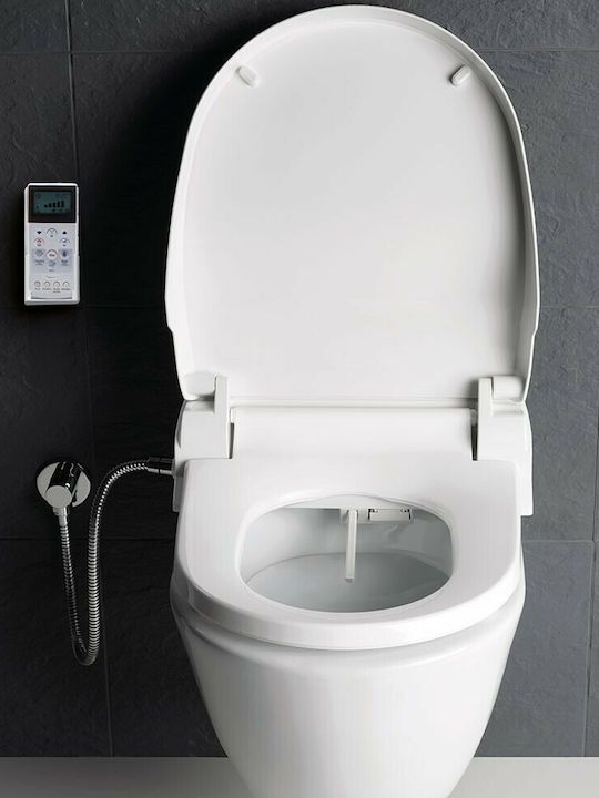 Λεκάνη Υ.Π Back to Wall 50cm Ηλεκτρονικό Κάλυμμα USPA GSI Pura Swirl 882000-300+6035RU 