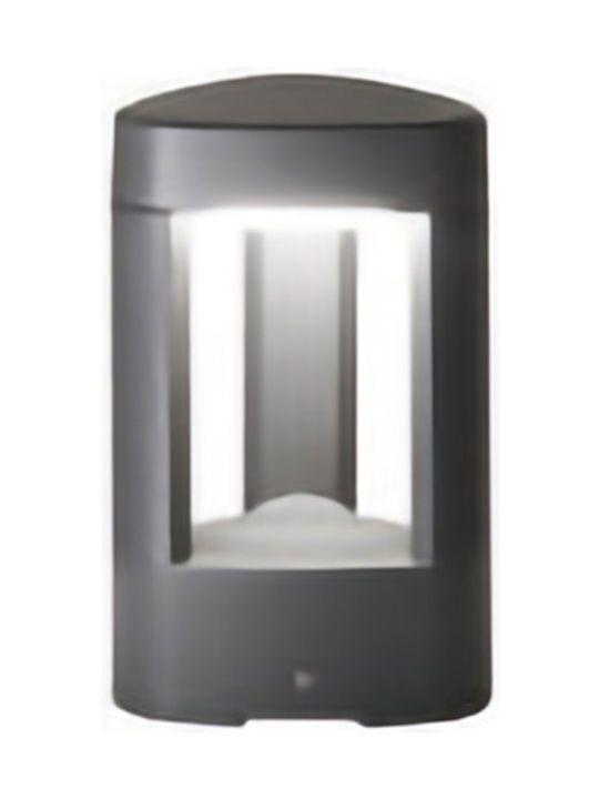 Κολωνάκι Εξ. Χώρου IP54 200x125mm 1XGX53 220-240V AC Ανθρακί Μεταλλικό Gea Luce Janet GES493