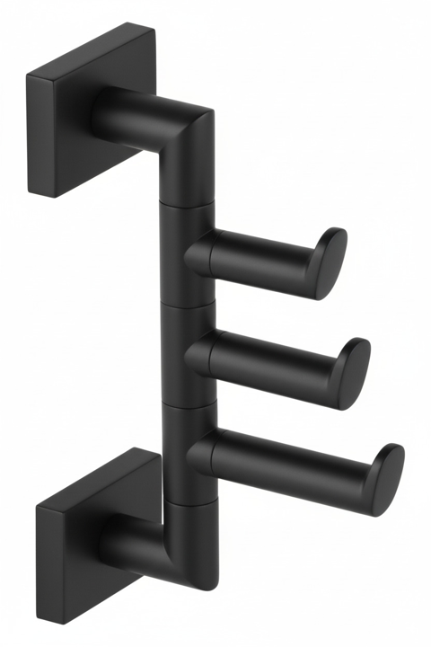 Άγκιστρο Περιστρεφόμενο Μαύρο Bronze Art ML-500 34ML-MM-3