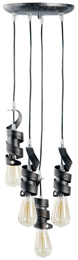 PDA 104-4  ΚΡΕΜ 4/Φ ΣΤΡΙΦΤΗ ΛΕΠΤΗ ΛΑΜΑ  4ΧΕ27 ARlight 0101294