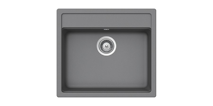 Νεροχύτης Ένθετος M57xΠ51 εκ.Γρανίτης Croma Schock Cristalite Manhattan 30060-1441