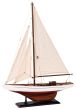 Ξύλινο Παραδοσιακό Καράβι 42 x 8 x 56(h)cm,Χρώμα Καφέ - Μπλέ Lianos 50190320