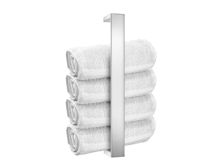 Θήκη Πετσετών Επίτοιχη W4xD6,5XH40 cm Χρωμέ Sanco Towel Rails 0833-A03