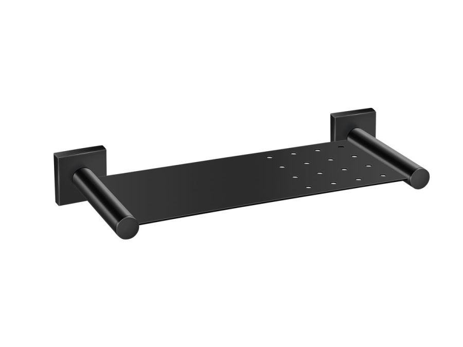 Σπογγοθήκη Επιτοίχια Διπλής Στήριξης Sanco Iconic Black Mat 26773-M116