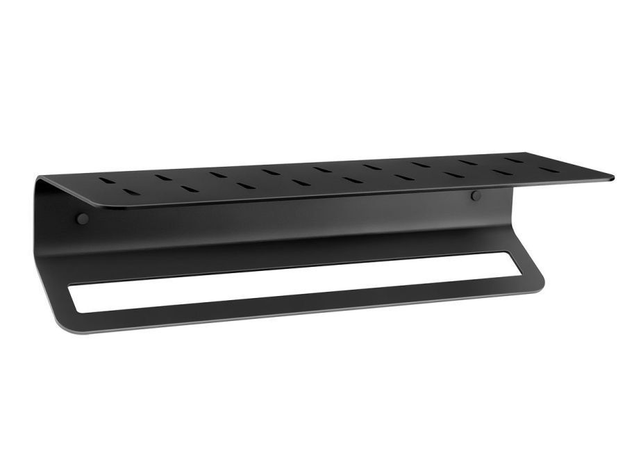 Ραφιέρα Επίτοιχη 60εκ.Sanco Avaton Black Mat 120163-M116