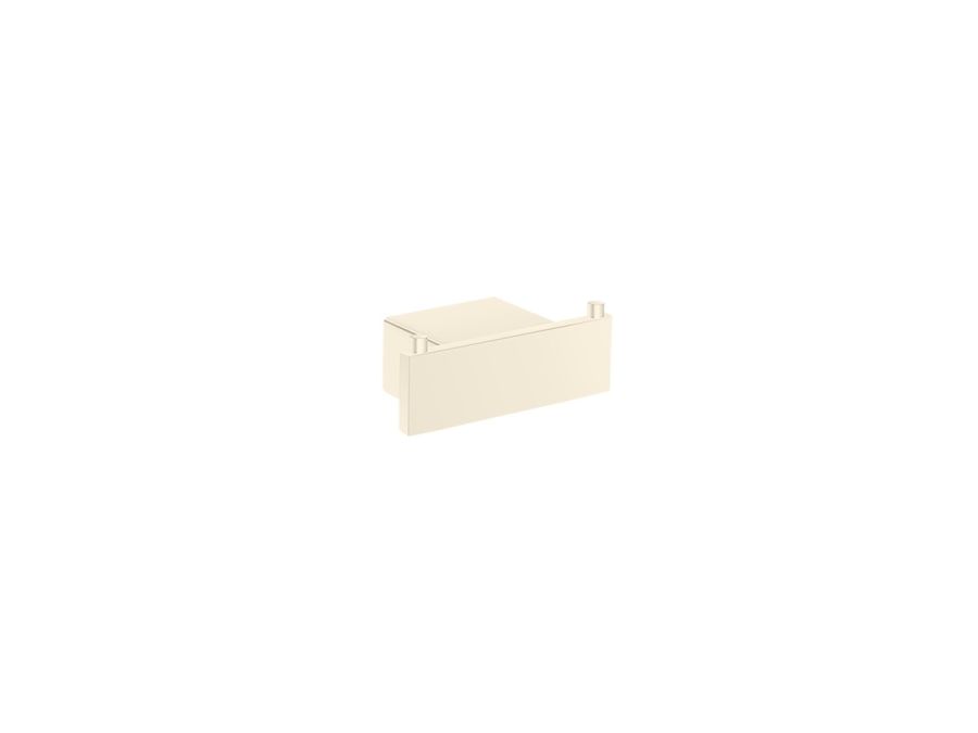 Άγκιστρο Διπλό Επιτοίχιο Beige Mat Sanco Agora 120648-M102
