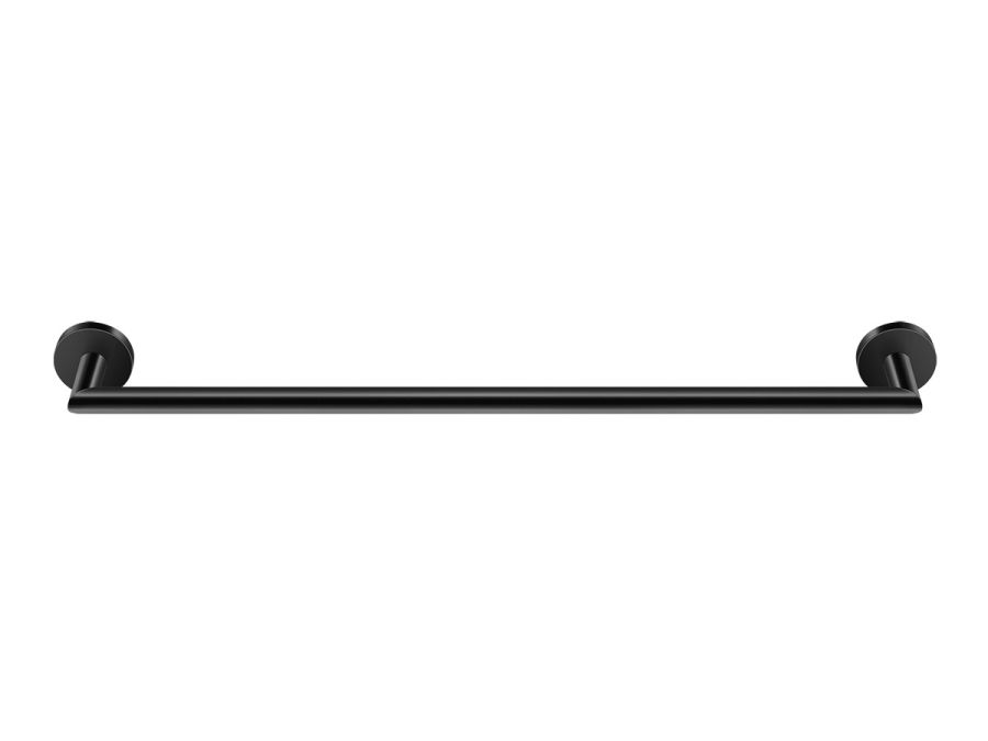 Πετσετοθήκη Μονή 60cm Sanco Corner Black Matt 22704-M116