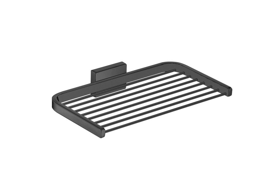 Σπογγοθήκη Επίτοιχη μία στήριξη Graphite Dark Sanco Aegean 26933-122