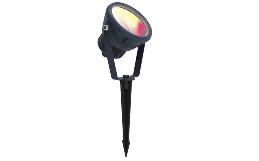 Φωτιστικό Καρφωτό ή Επιτοίχιο IP65 8w 400lm 2700-6500Κ 100° 118x134xY332mm Dark Grey Χυτό Αλουμίνιο Lutec Mini Leto 6602903424