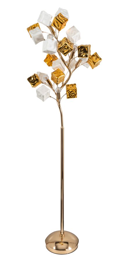 FLC 781-7 ΔΑΠΕΔΟΥ 7/Φ  ΚΥΒΑΚΙΑ ΛΕΥΚΑ ΚΑΙ ΧΡΥΣΑ 7ΧΕ14 ARlight 0174025