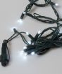 100Led Rubber Round Λαμπάκια Επεκτεινόμενα Με Πράσινο Καλώδιο/Λευκό Λαμπάκι ,Ip65 Στεγανό,(10cm Απόσταση) 10 Μέτρα (Kelvin: 6.000 - 10.000) Lianos 70070