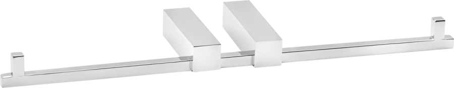 Χαρτοθήκη Διπλή Χρώμιο Bronze Art San Remo 52M3-10