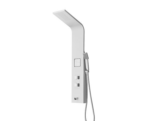 ΣΤΗΛΗ ΝΤΟΥΖ ΥΨΟΣ 120 εκ. ALUMINUM WHITE ES015-300