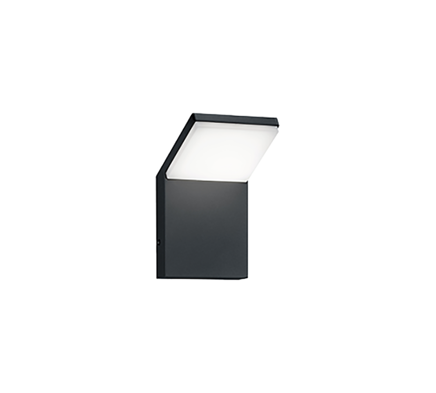 Επιτοίχιο Σποτ Εξ. Χώρου IP54 LED 8w 3000K 900lm Μαύρο Trio Lighting Pearl 221160142