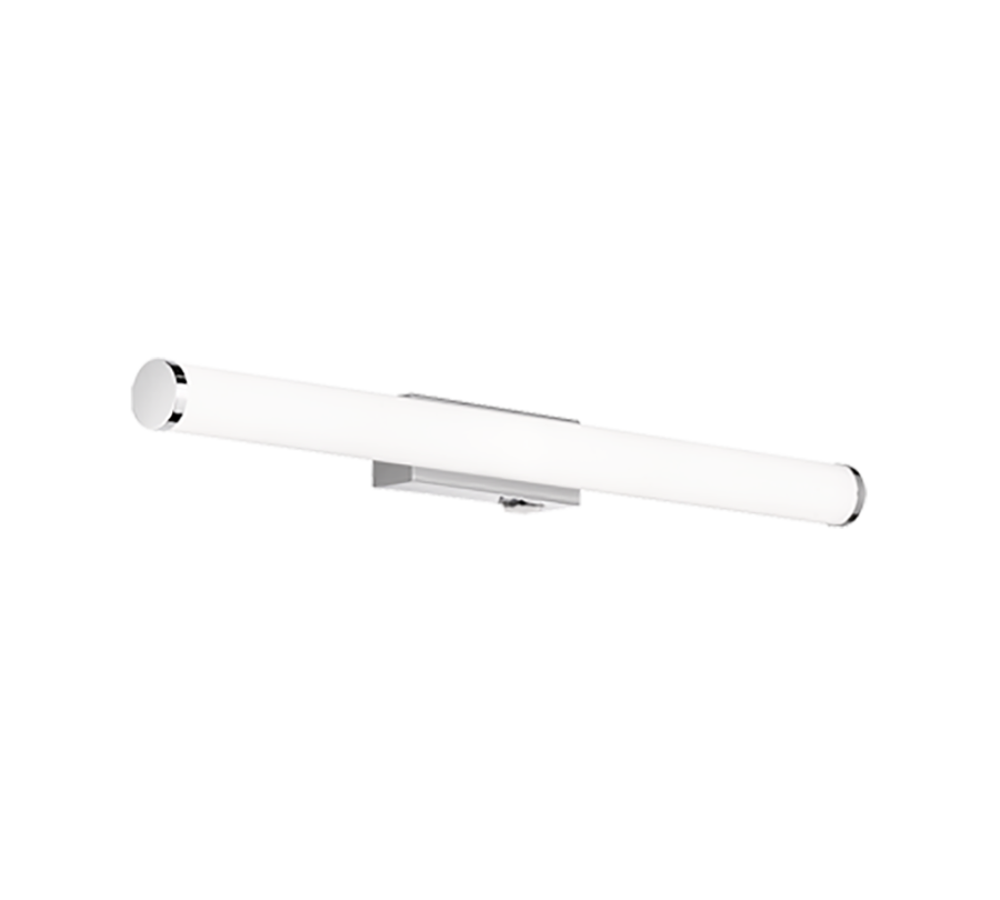 Φωτιστικό Μπάνιου Επίτοιχο L60cm LED 6,5w 3000K 680lm Chrome Trio Lighting Mattimo 283270206