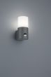 Απλίκα Επιτοίχια με Αισθητήρα IP44 1xE27 Ανθρακί Trio Lighting Hoosic 222260142