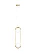 SE 110-2 PRATO PENDANT BRASS GOLD WITH 2 OPAL GLASSES Φ15 Γ4 HOMELIGHTING 77-4489