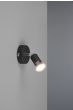Σποτ Μονόφωτο 1xGU10 σε Μαύρο Χρώμα Trio Lighting Paris R80911032