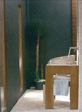 Έπιπλο & Νιπτήρας Πέτρινος Μπεζ Bati Surri