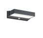 Επιτοίχιο Φωτιστικό Ανθρακί 23xH7cm Εξ.Χώρου IP65 LED 11w 3000K 1400lm Motion Detector Trio Lighting Cuando 226669242