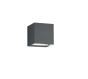 Απλίκα Επιτοίχια Ανθρακί 8xH8cm Εξ.Χώρου IP54 LED 3x3w 3000K 2x350lm Trio Lighting Adaja 226860242