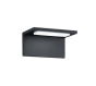 Επιτοίχια Απλίκα Ανθρακί 16xH21cm Εξ.Χώρου IP54 LED 6w 3000K 700lm Trio Lighting Trave 228760142