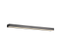 Φωτιστικό Μπάνιου Επίτοιχο IP44 L90cm LED 13w 3000K 1400lm Black Mat Trio Lighting Rocco 283919032