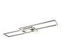 Πλαφονιέρα Οροφής Νίκελ Ματ 110xH7cm LED 37w 2700-6500K 4300lm Trio Lighting Ganado 670710507