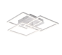 Πλαφονιέρα Οροφής Λευκή Ματ 39x42xH10cm LED 27w 2700-6000K 3200lm Remote Control Trio Lighting Mobile R62883131