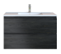 Έπιπλο Μπάνιου 80 εκ. με Νιπτήρα Χρώμα Pine Dark Sanitec Alba D 80