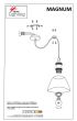 SE21-BR-10-3BL-MS123 MAGNUM FLEX Bronze Metal Pendant Black Metal Shade+ HOMELIGHTING 77-8970