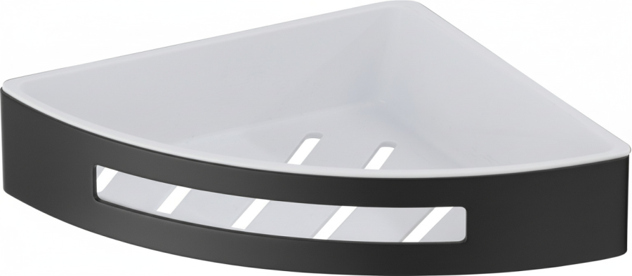 Σπογγοθήκη Γωνιακή Μαύρο Bronze Art Σπογγοθήκες 16H6A-MM