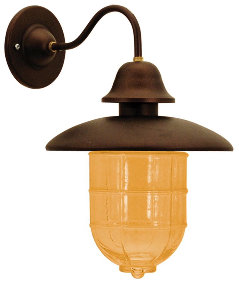 WLA 117 YL ΑΠΛΙΚΑ ΝΑΥΤΙΚΗ ΣΚΟΥΡΙΑ ΔΙΑΦΑΝΟ ΓΥΑΛΙ 1xΕ-27 ARlight 0301176