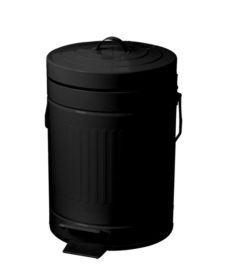 Κάδος Απορριμμάτων 5L Μεταλλικός Soft Close Μαύρος MRShome  DS-9114S10