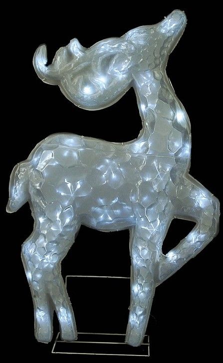 Led Pvc Φωτιζόμενο Ελάφι,90(Η) X 58cm Lianos 403377