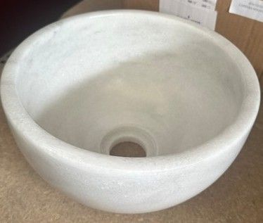 ΝΙΠΤΗΡΑΣ ΜΑΡΜΑΡΙΝΟΣ Φ25 H.14 FOSSIL MILAS WHITE BTH-03325