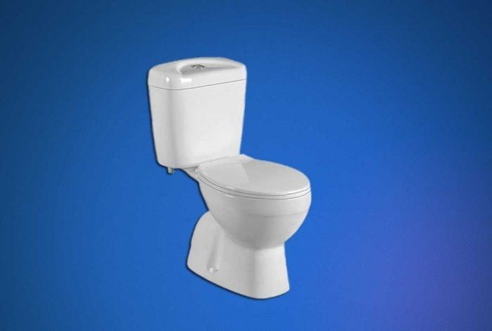 Σετ Λεκάνη Χ.Π Πισωστόμια Κομπλέ με κάλυμμα Soft Close Προβολή 64,5 εκ.Ceramita Como P-Trap