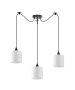 SE21-BL-B10-BL3-SH1 ADEPT PENDANT White Shade Pendant + HOMELIGHTING 77-9015