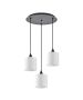 SE21-BL-B10-BL3-SH1 ADEPT PENDANT White Shade Pendant+ HOMELIGHTING 77-9018